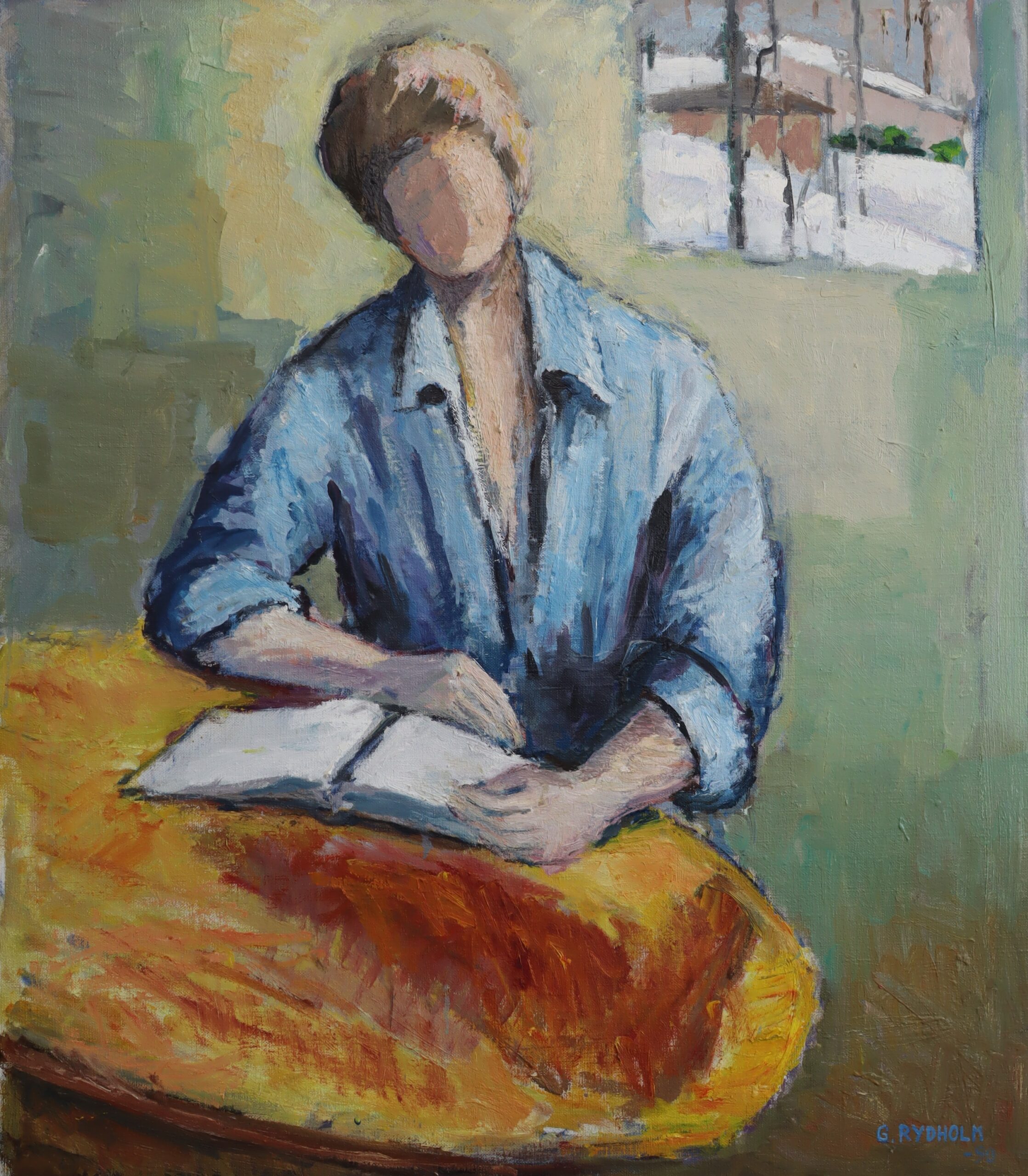 Reading a Book - Image 5