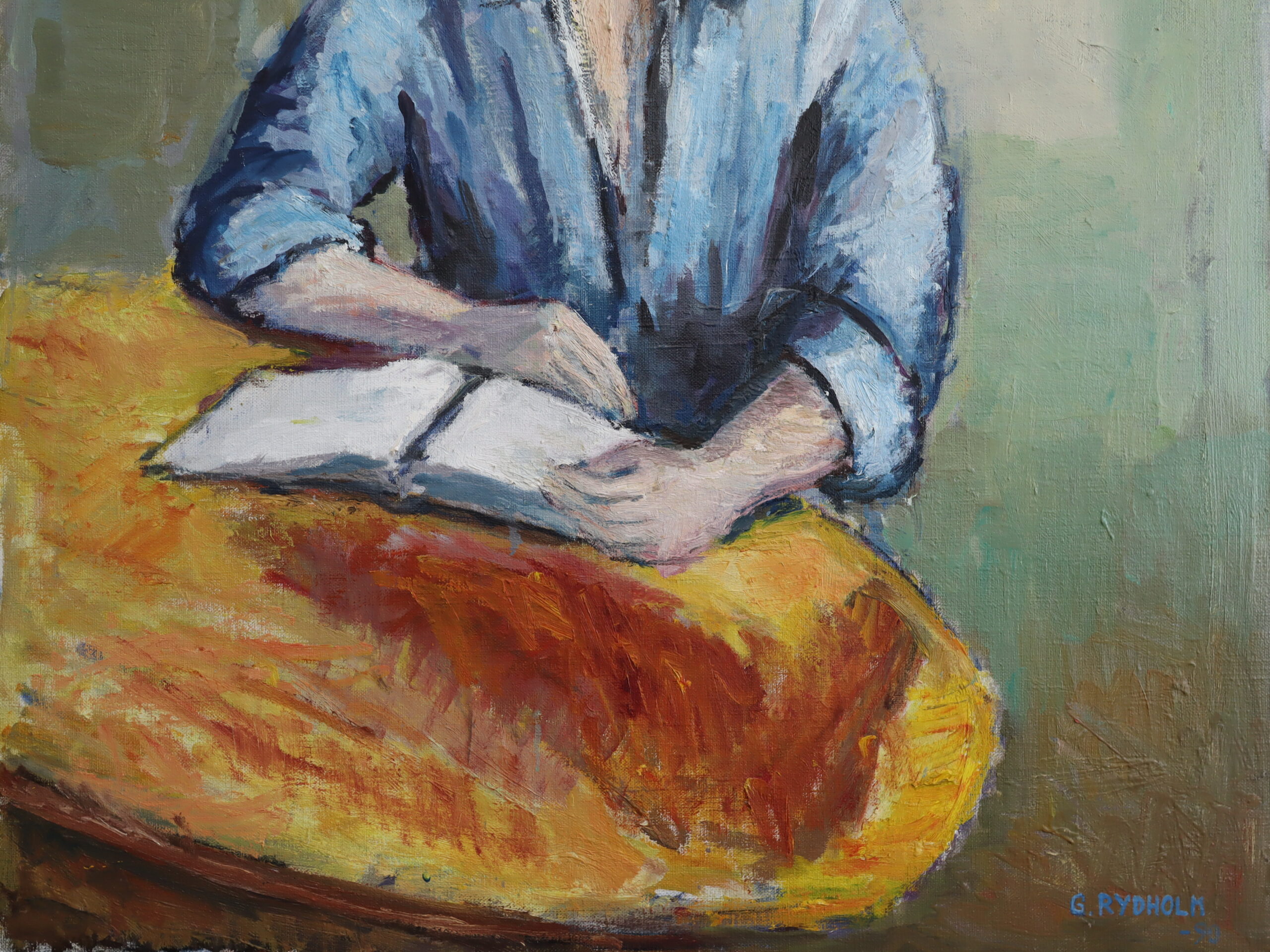 Reading a Book - Image 7