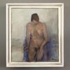 Nude on Purple Chair