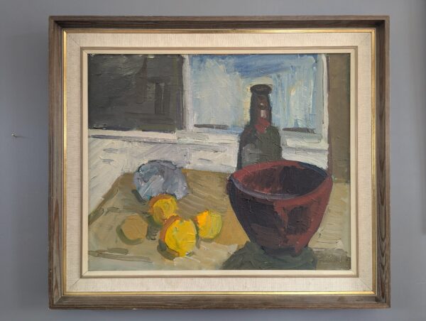 Red Bowl & Oranges