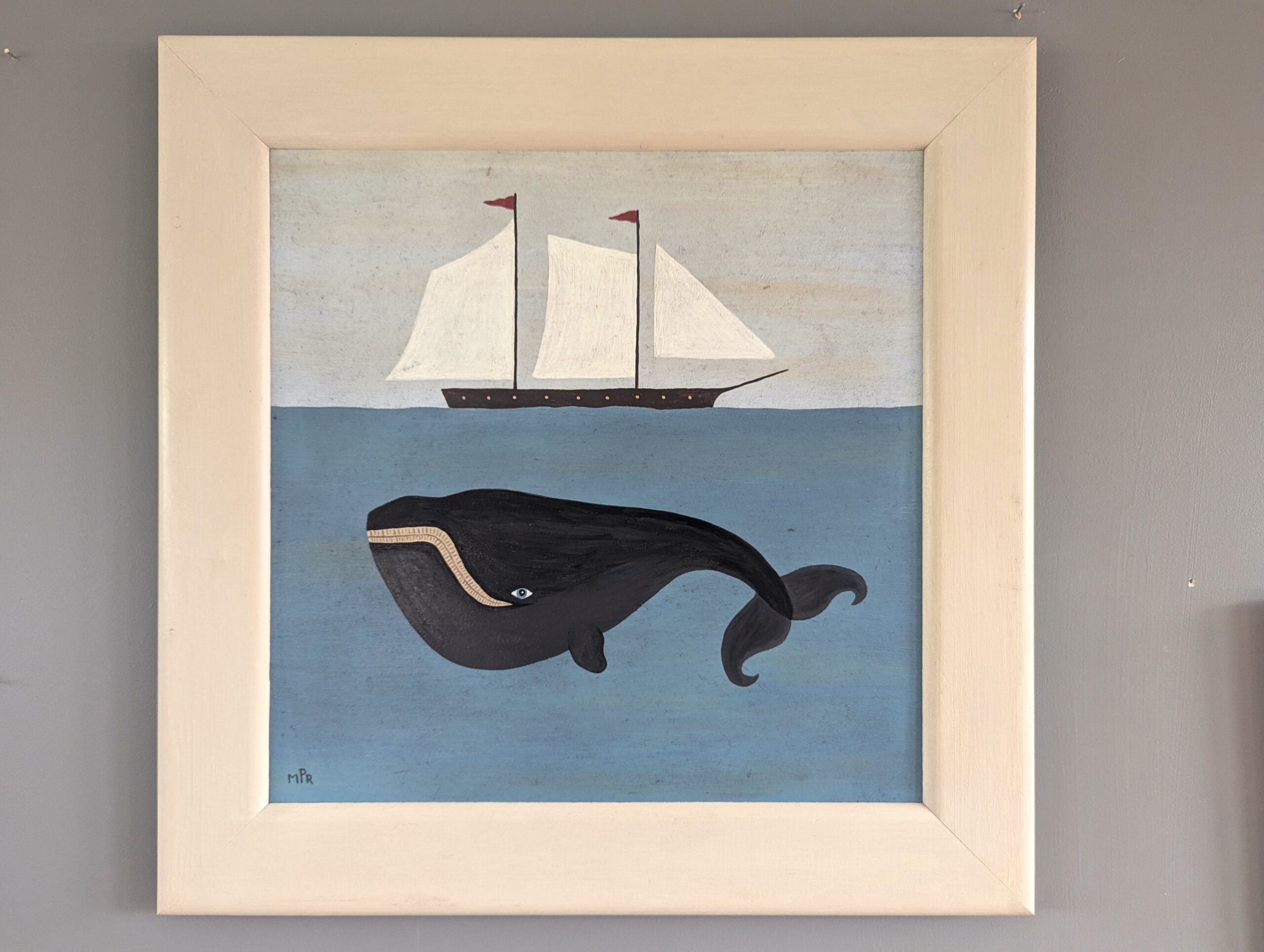 Ship and Humpback Whale