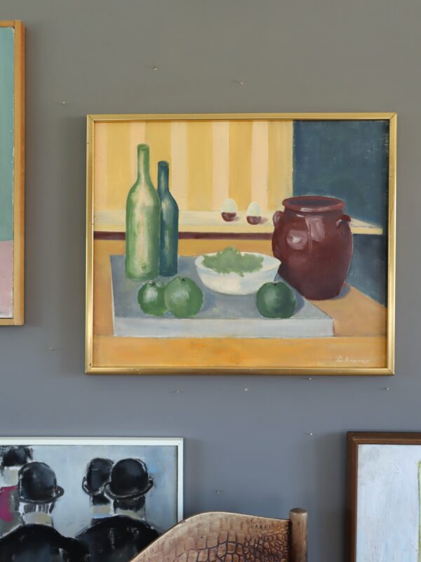 Still Life with Green Bottles - Image 2