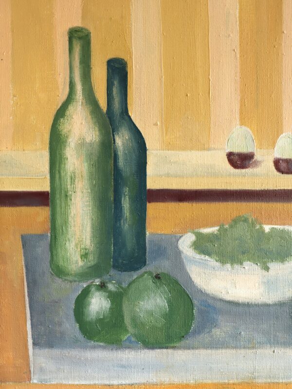 Still Life with Green Bottles - Image 7