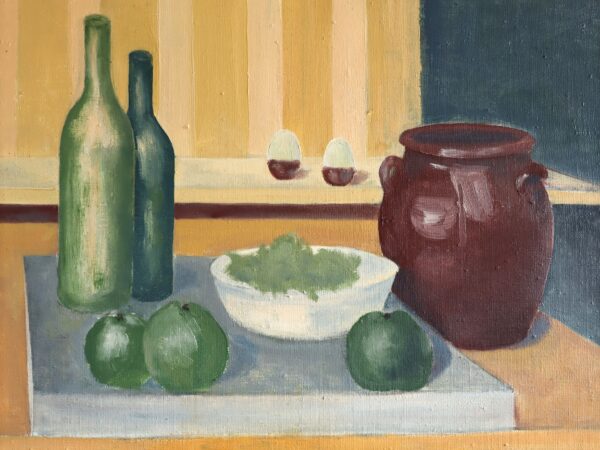 Still Life with Green Bottles - Image 9