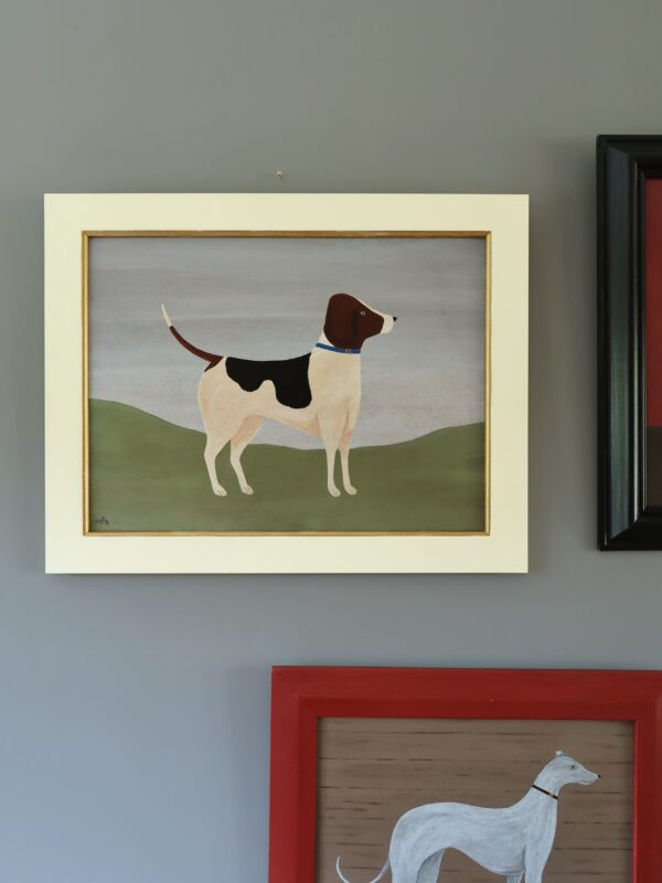 Fox Hound with Blue Collar - Image 2