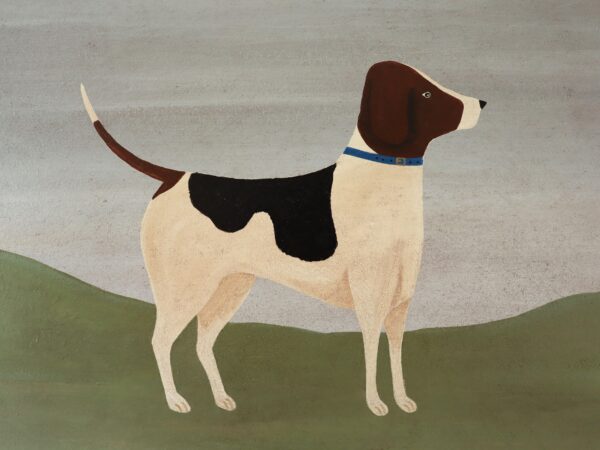 Fox Hound with Blue Collar - Image 8