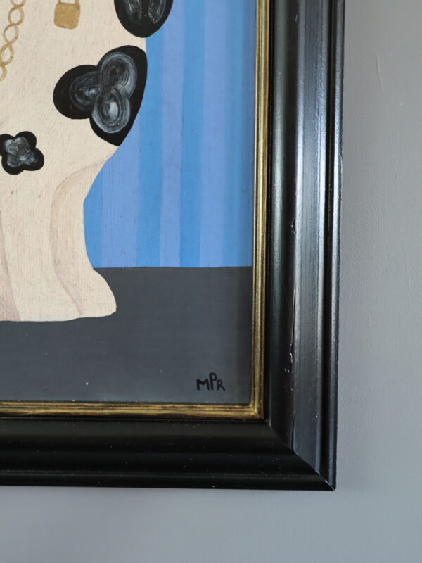 Pair of Staffordshire Dogs (Blue) - Image 5