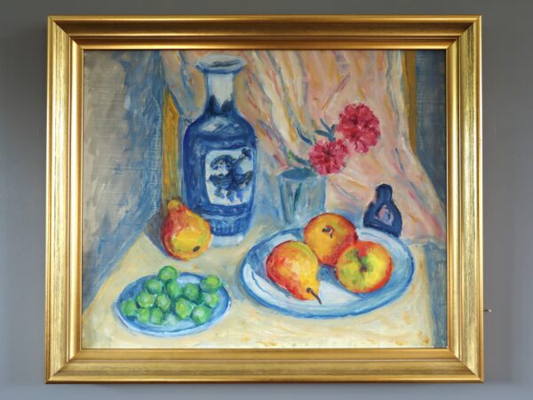 Fruit & Vase on a Table