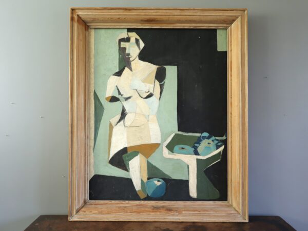 Cubist Figure & Fruits (Large)