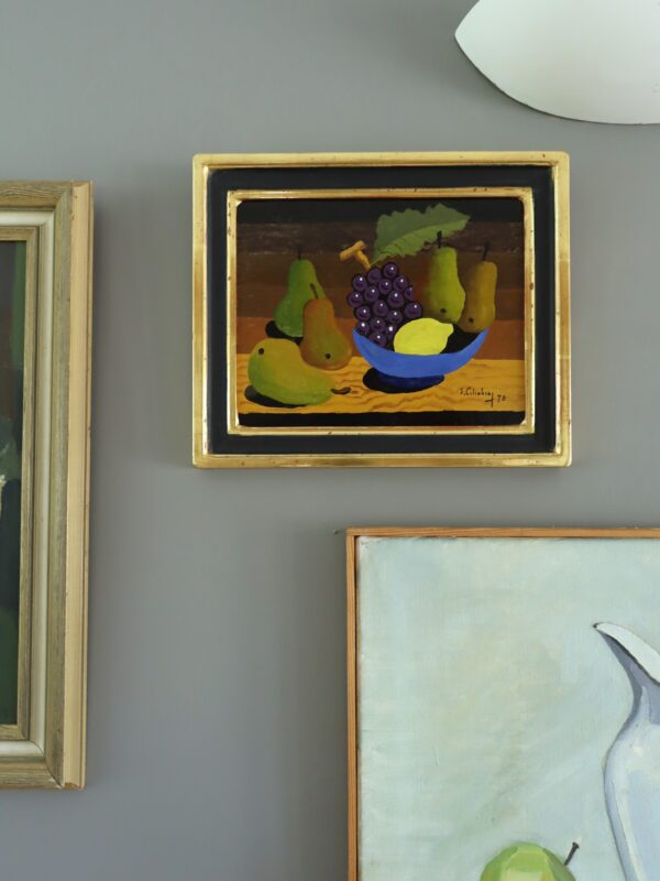 Blue Bowl & Pears - Image 2