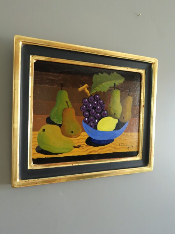 Blue Bowl & Pears - Image 3