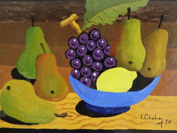 Blue Bowl & Pears - Image 7