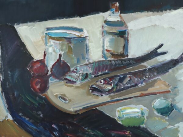Tabletop Still Life with Fish - Image 8