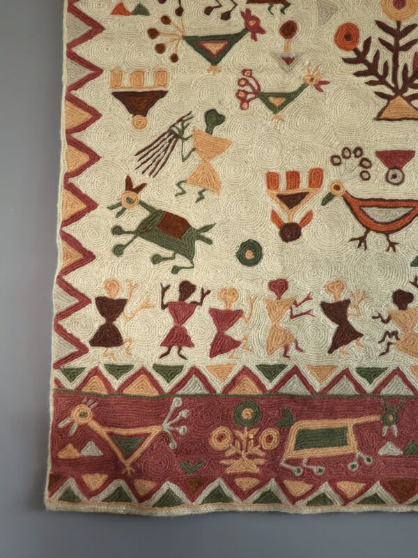 Whimsical Afghani Wall Hanging - Image 7