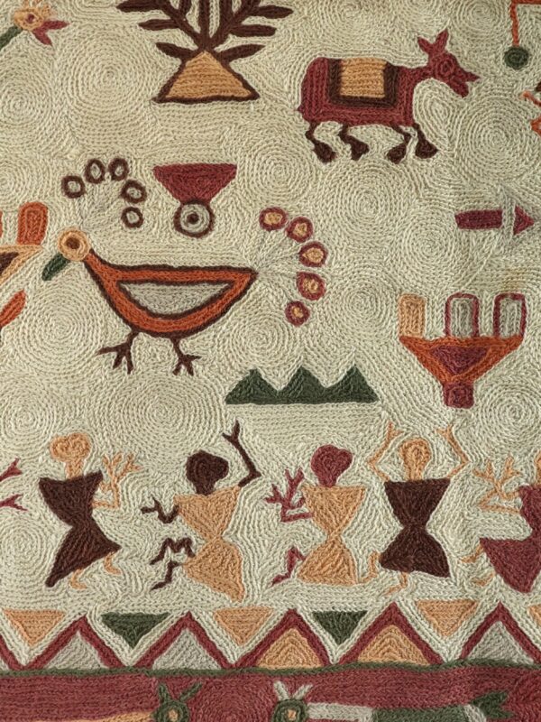 Whimsical Afghani Wall Hanging - Image 8