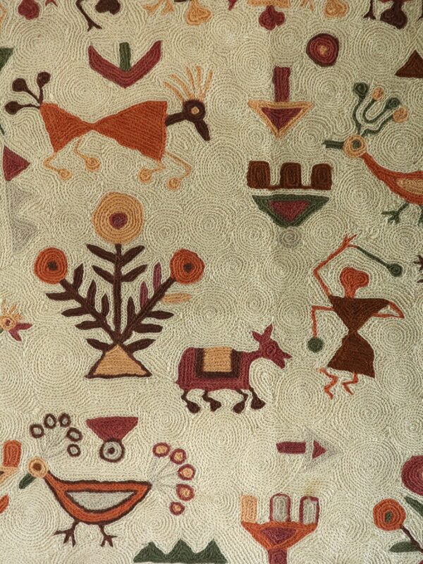 Whimsical Afghani Wall Hanging - Image 9