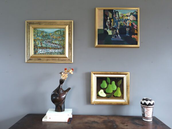 Green Pears on Table - Image 4