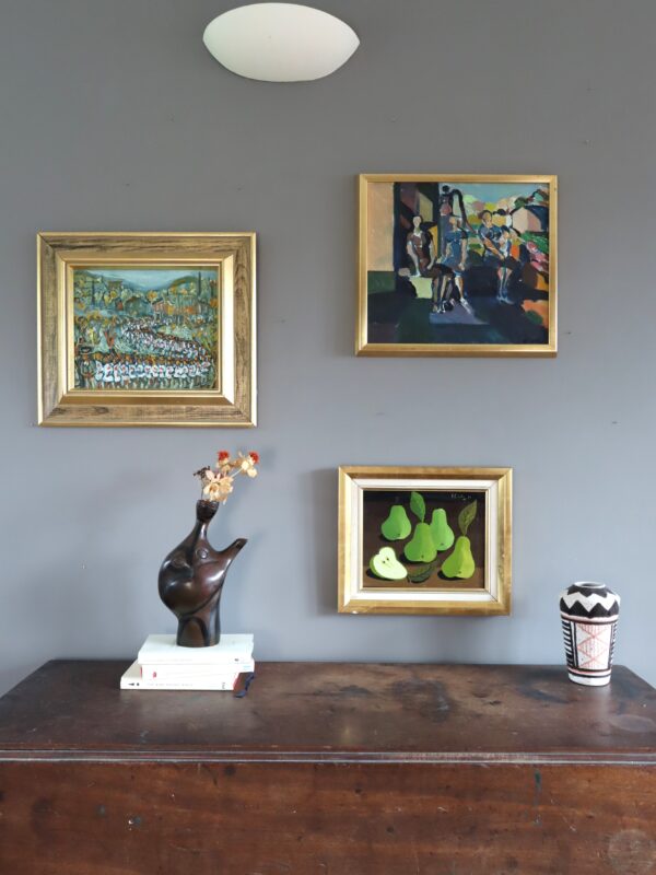 Green Pears on Table - Image 3