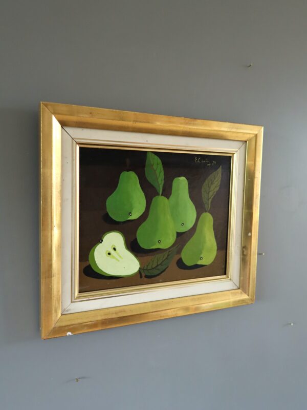 Green Pears on Table - Image 5