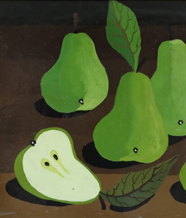 Green Pears on Table - Image 11