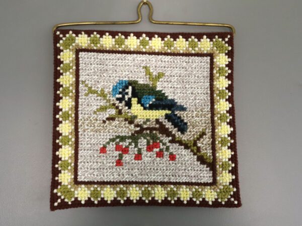 Needlepoint Blue Tit