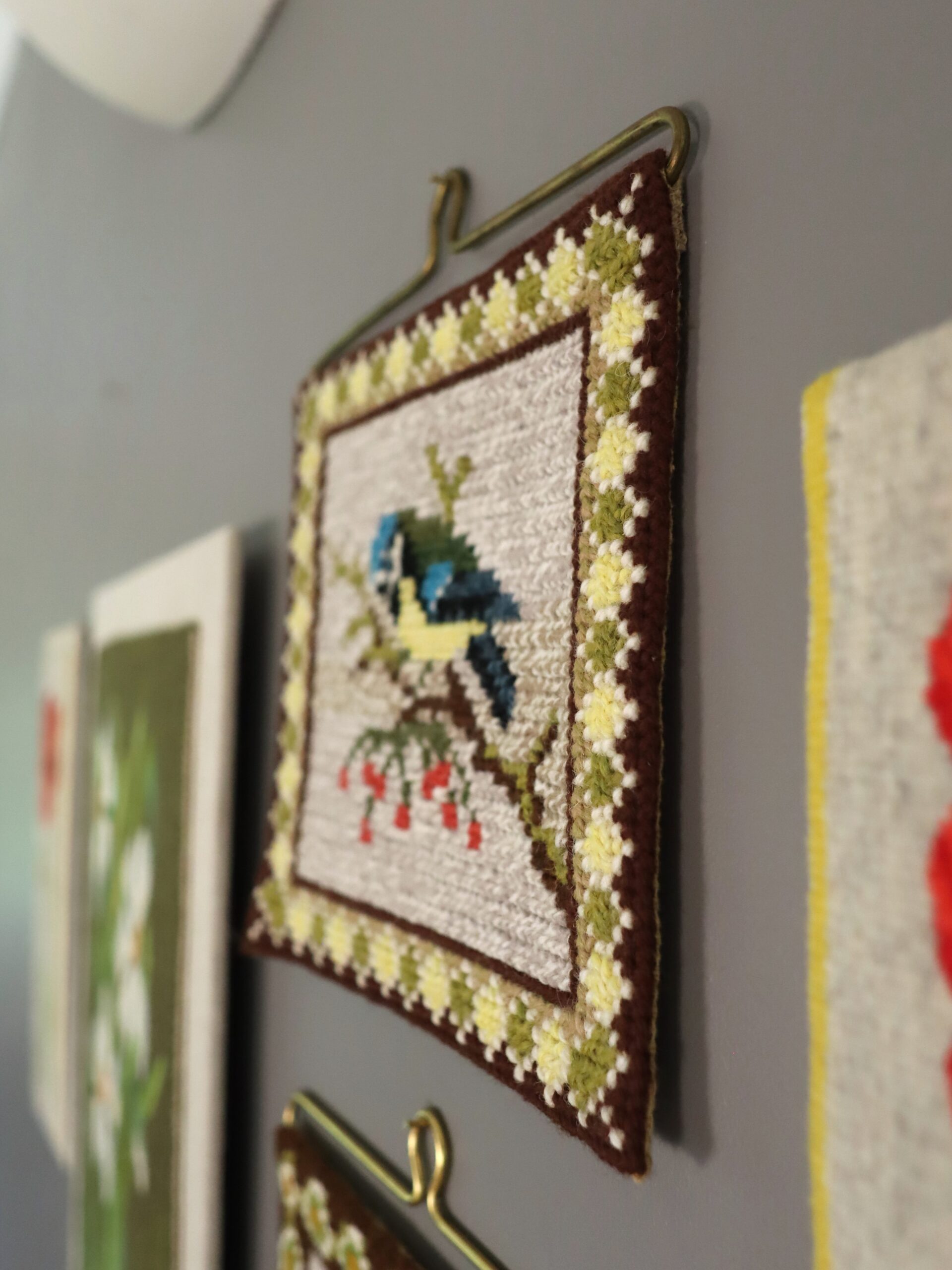 Needlepoint Blue Tit - Image 5