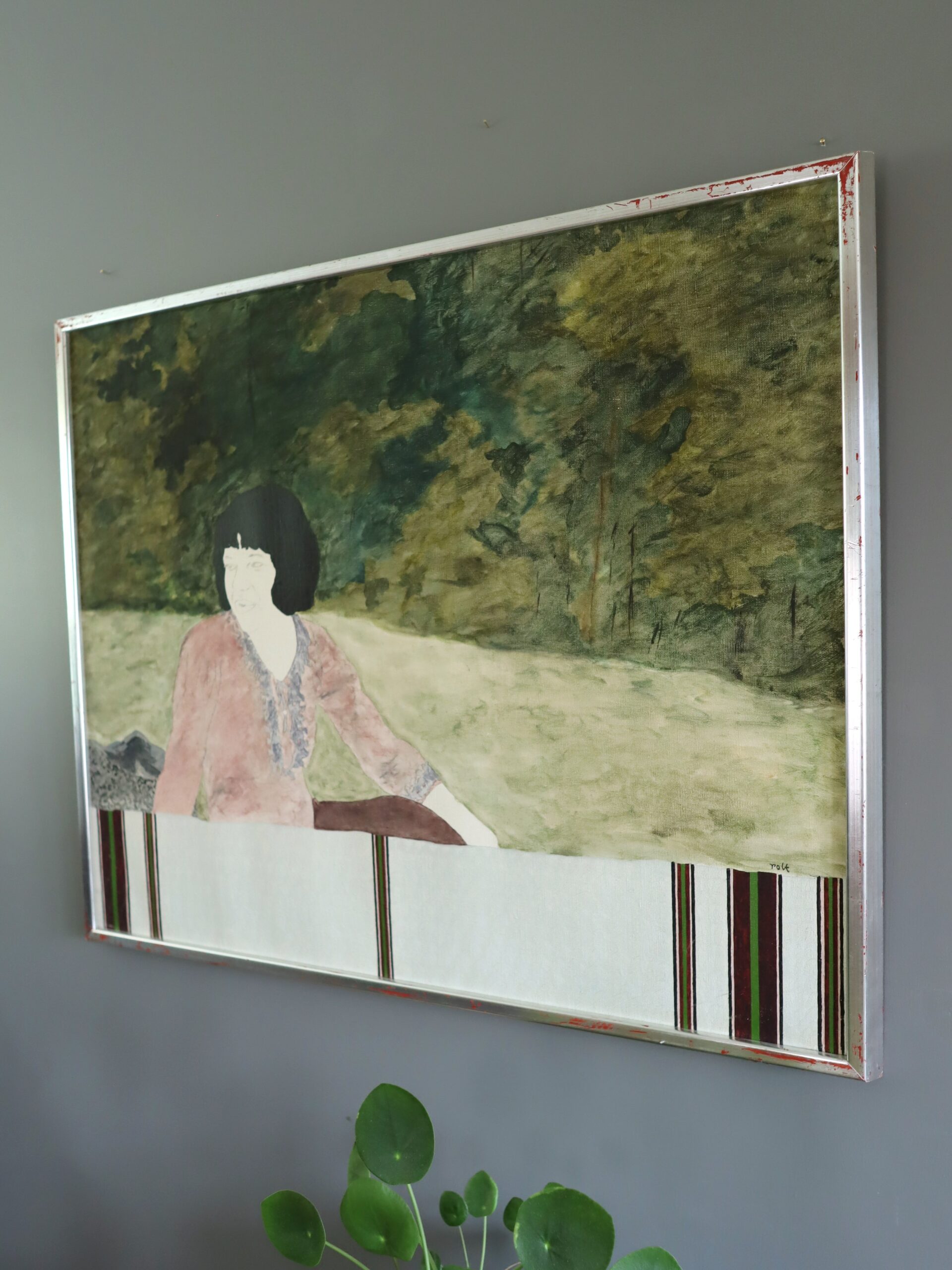 Woman in a Pink Blouse - Image 6