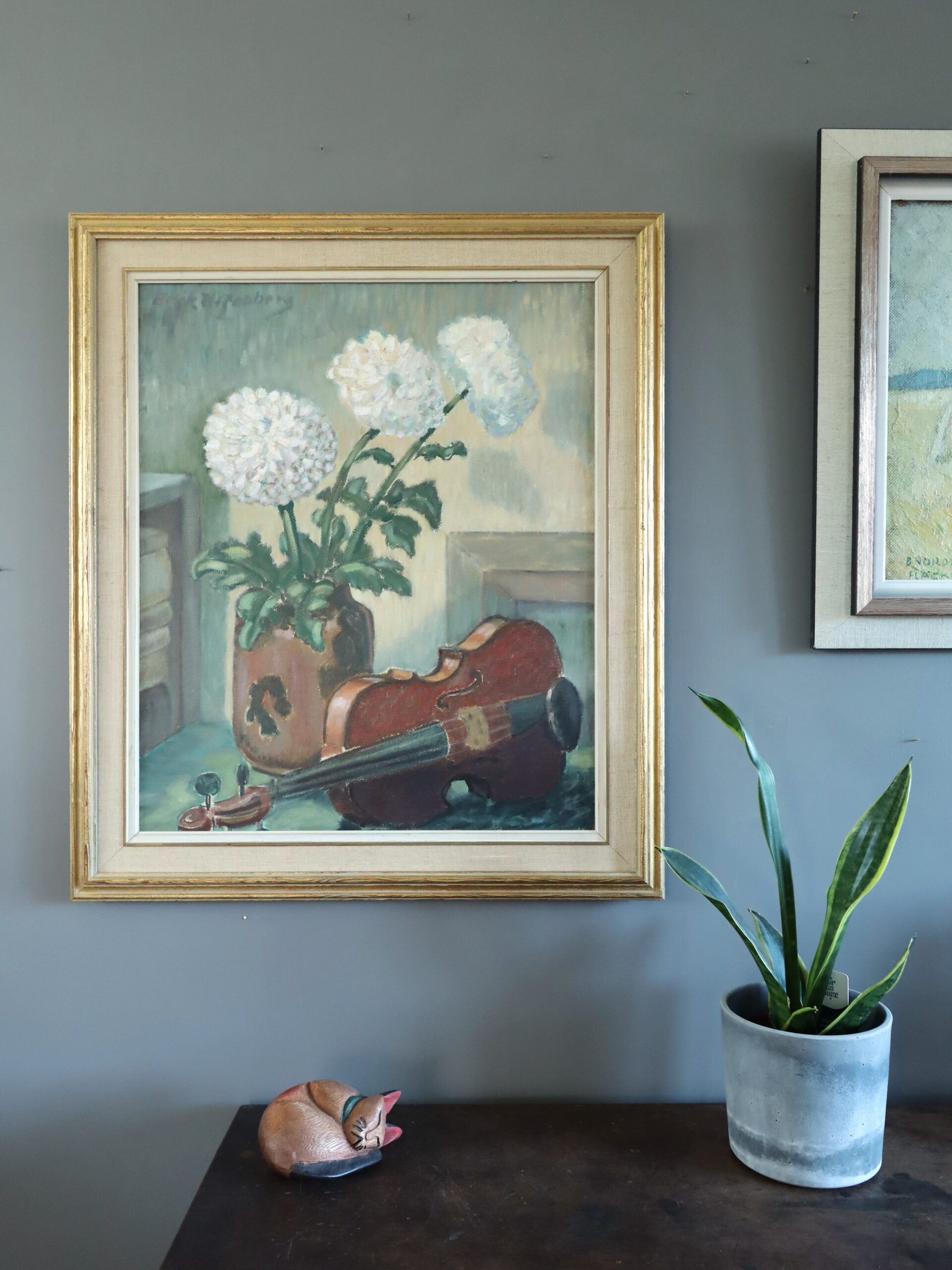 Violin & Flowers - Image 3