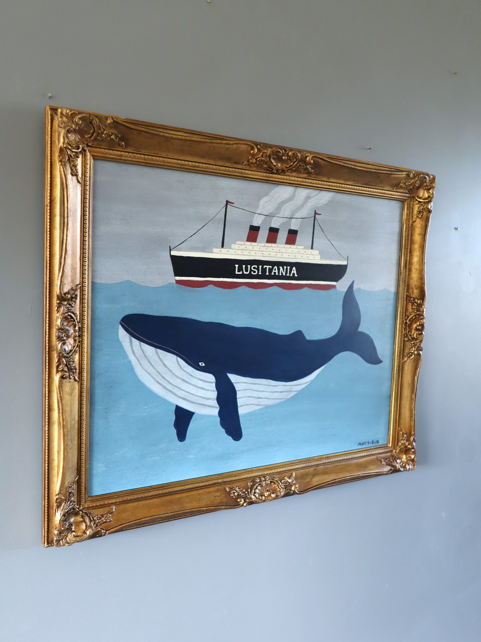 Humpback Whale at Sea - Image 3