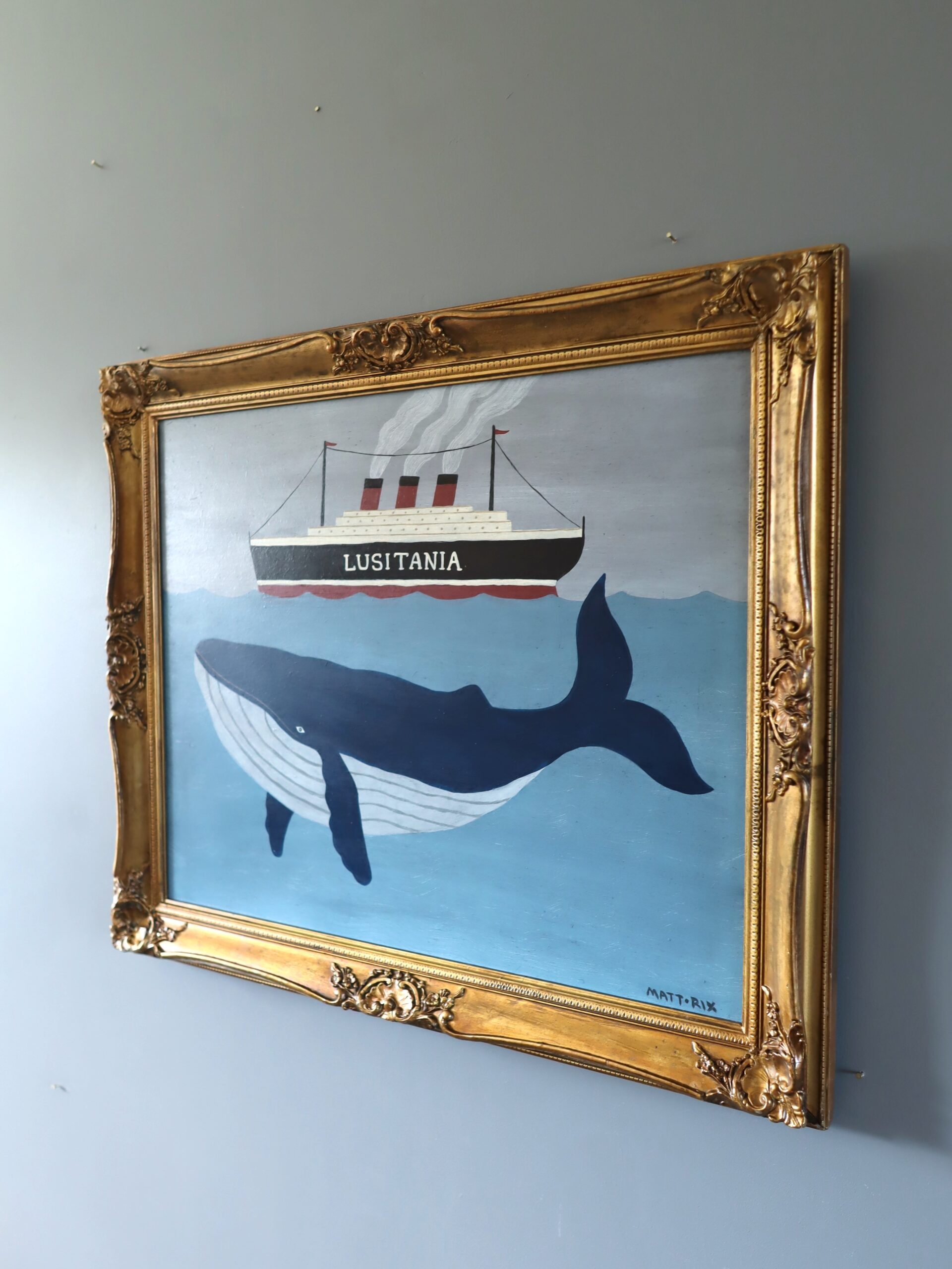 Humpback Whale at Sea - Image 4