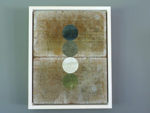 Geometric Collage in Sandstone