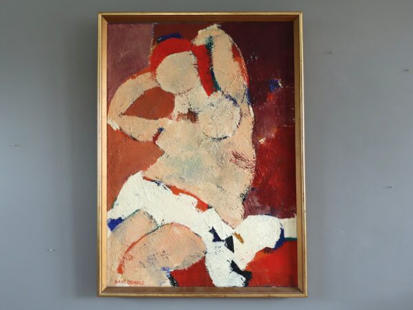 Reclining Figure in Red