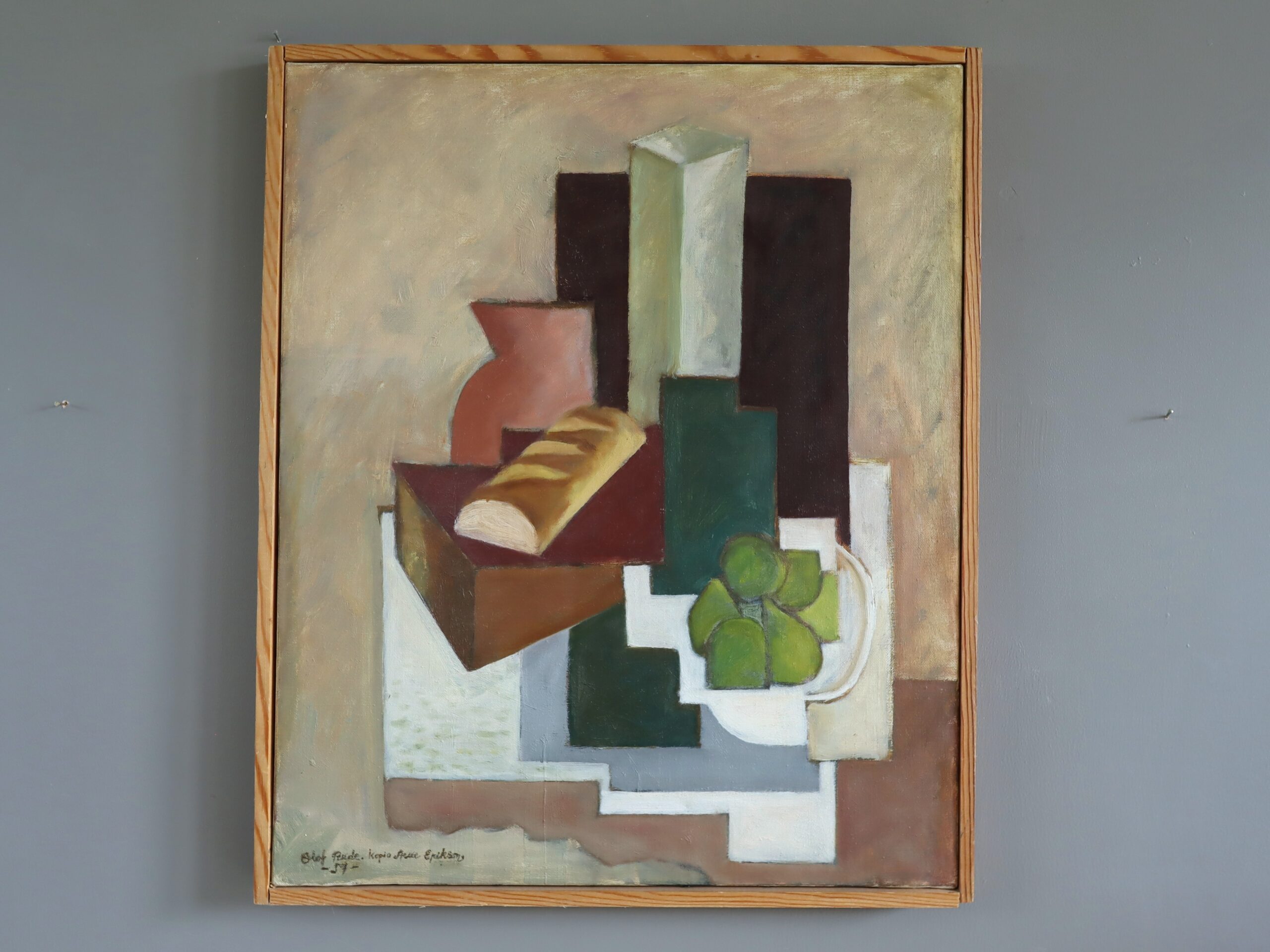 Cubist Table Arrangement