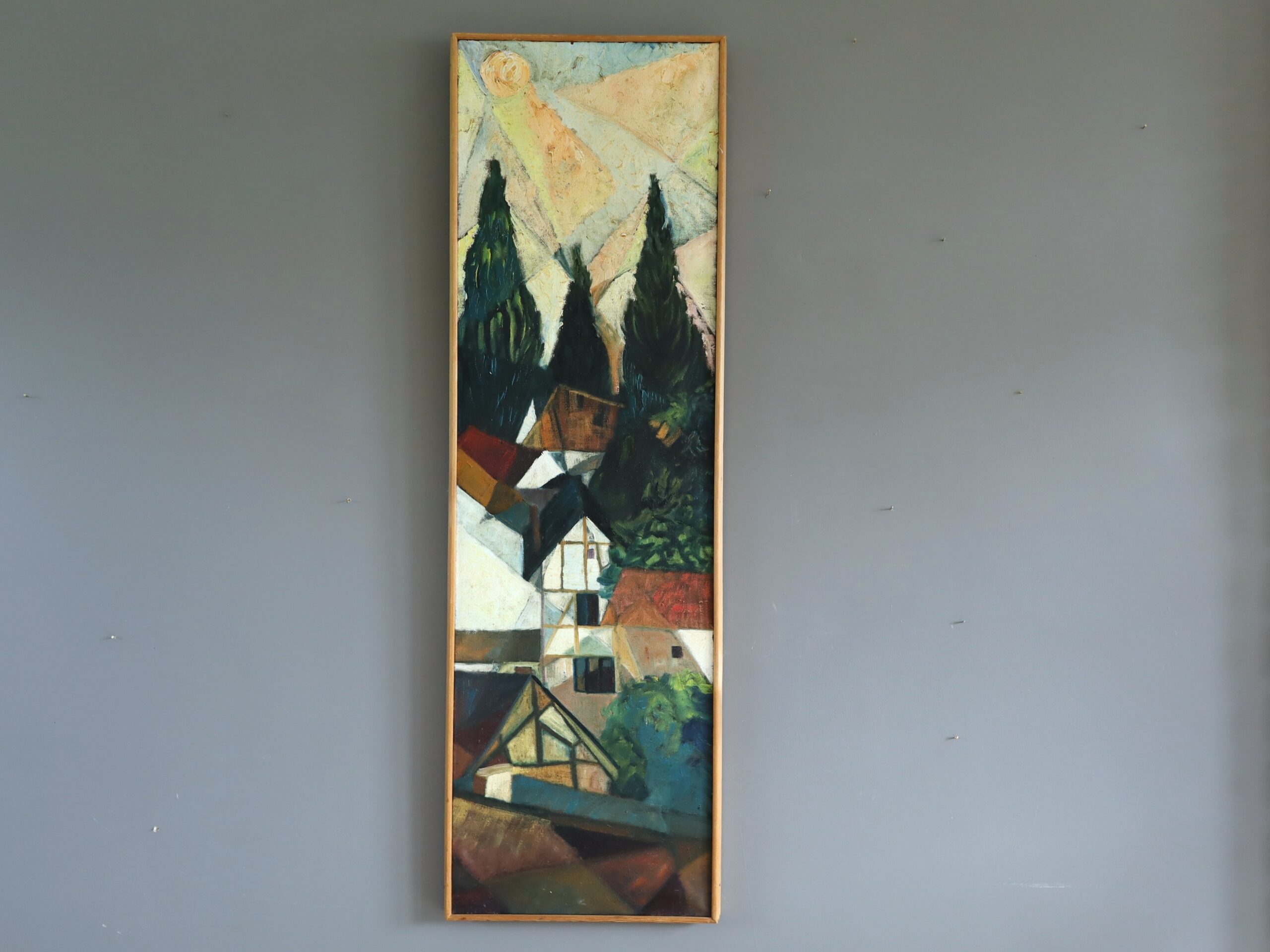 Cubist Hillside