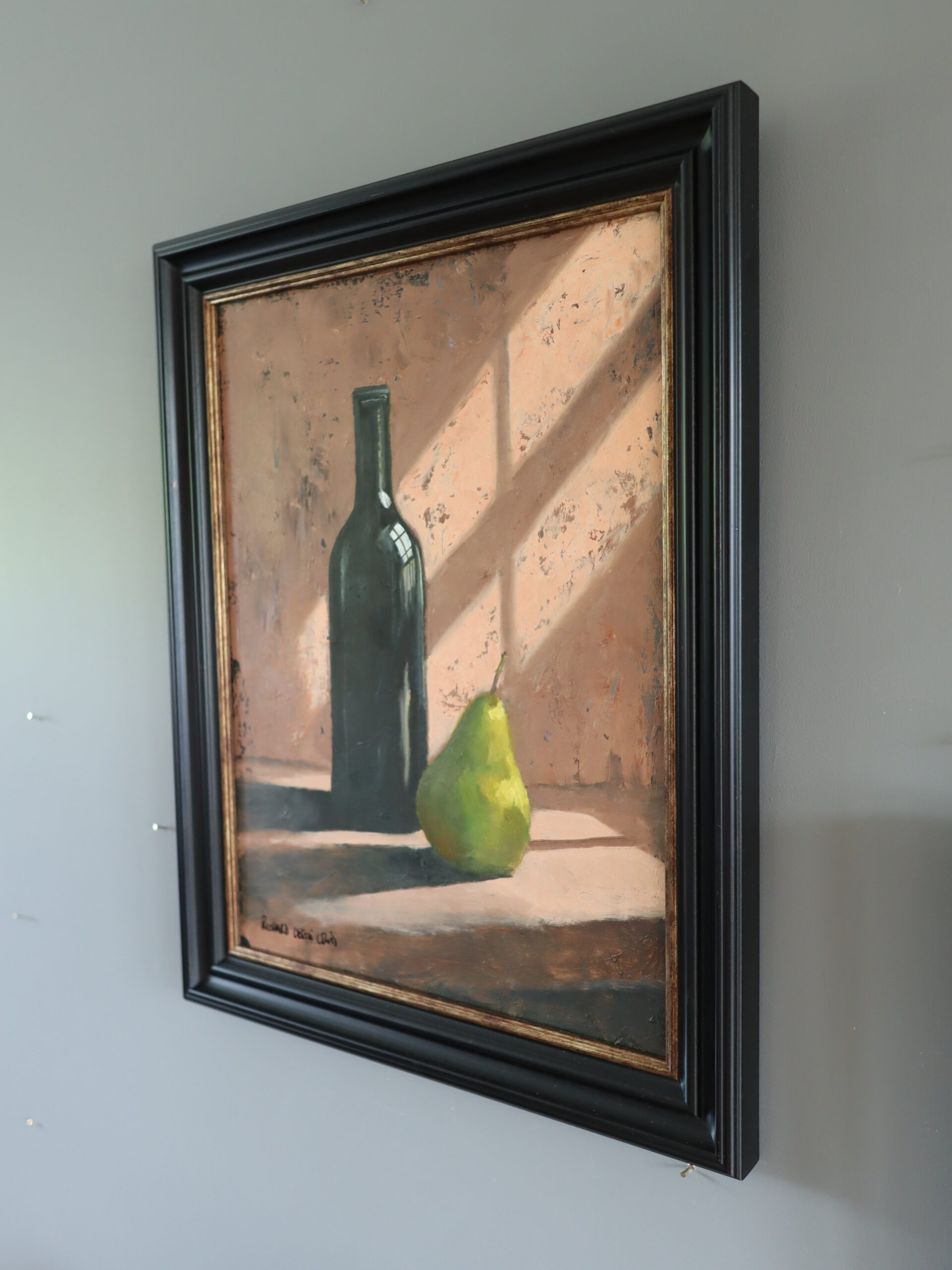 Bottle & Pear by the Window - Image 4