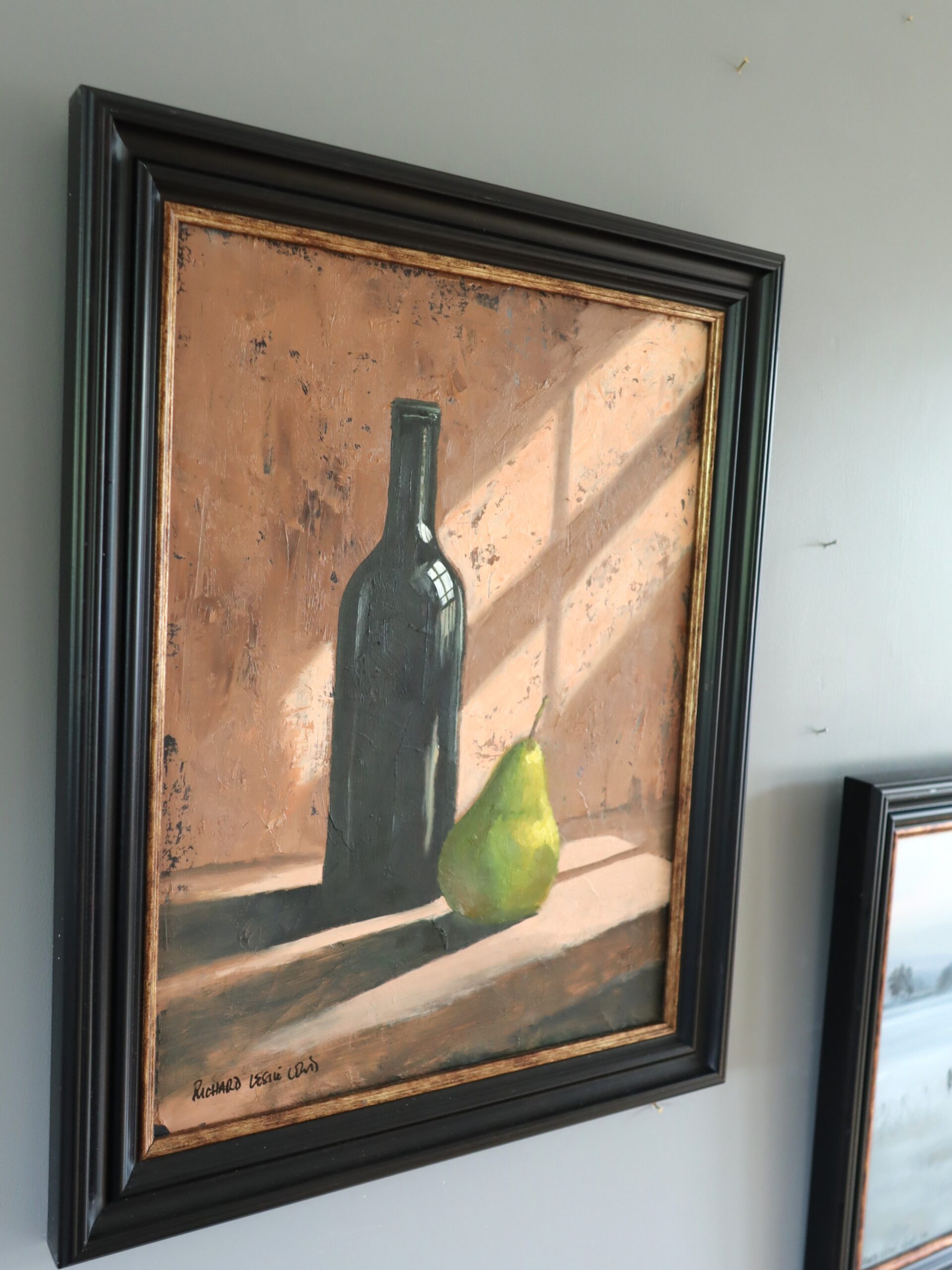 Bottle & Pear by the Window - Image 5