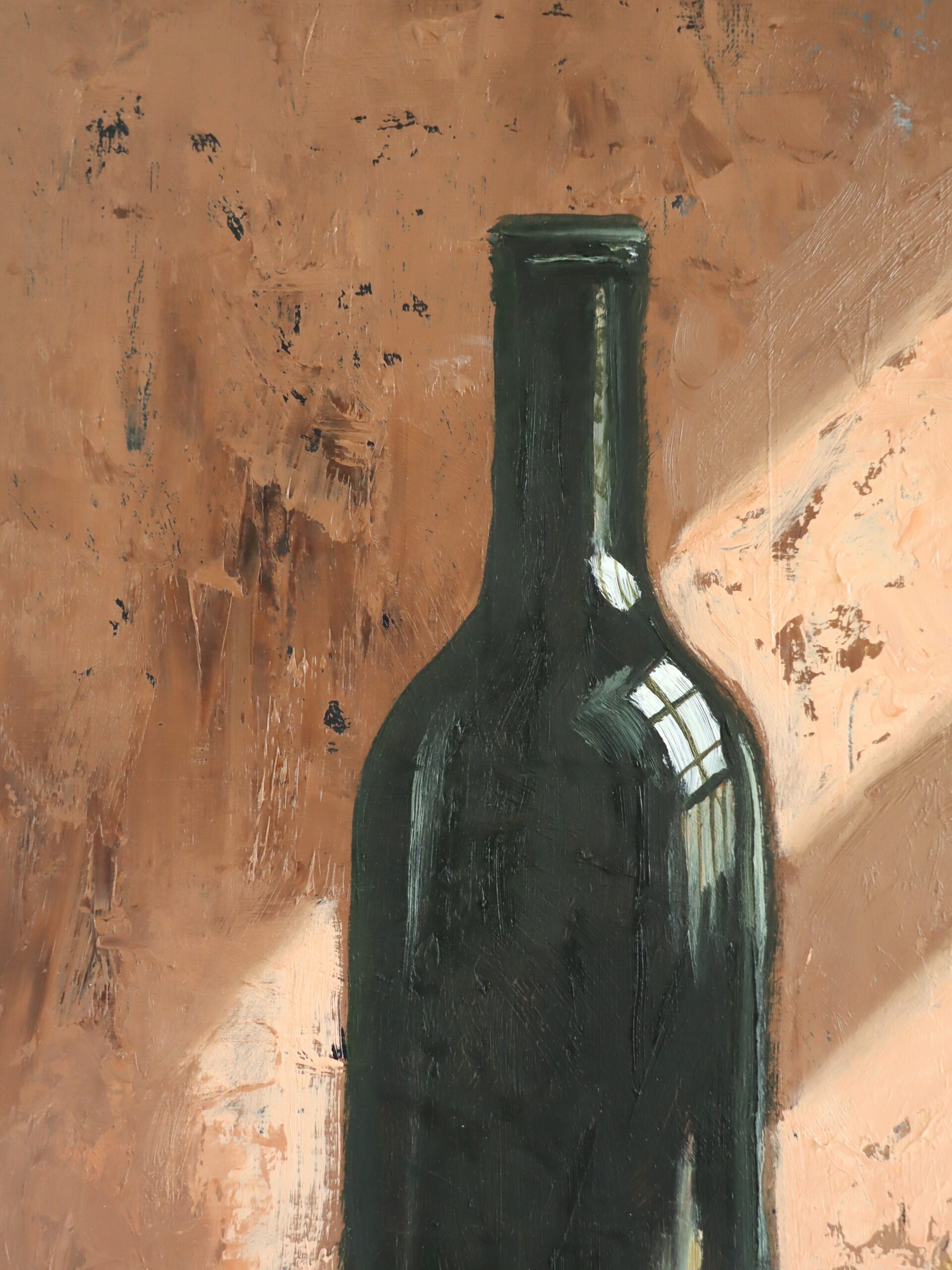 Bottle & Pear by the Window - Image 9