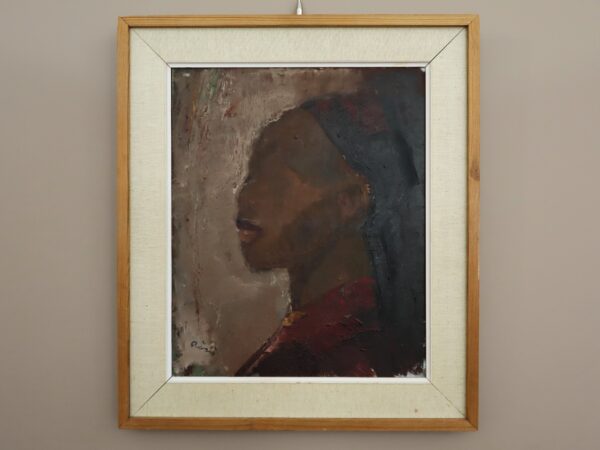 Profile in Burgundy