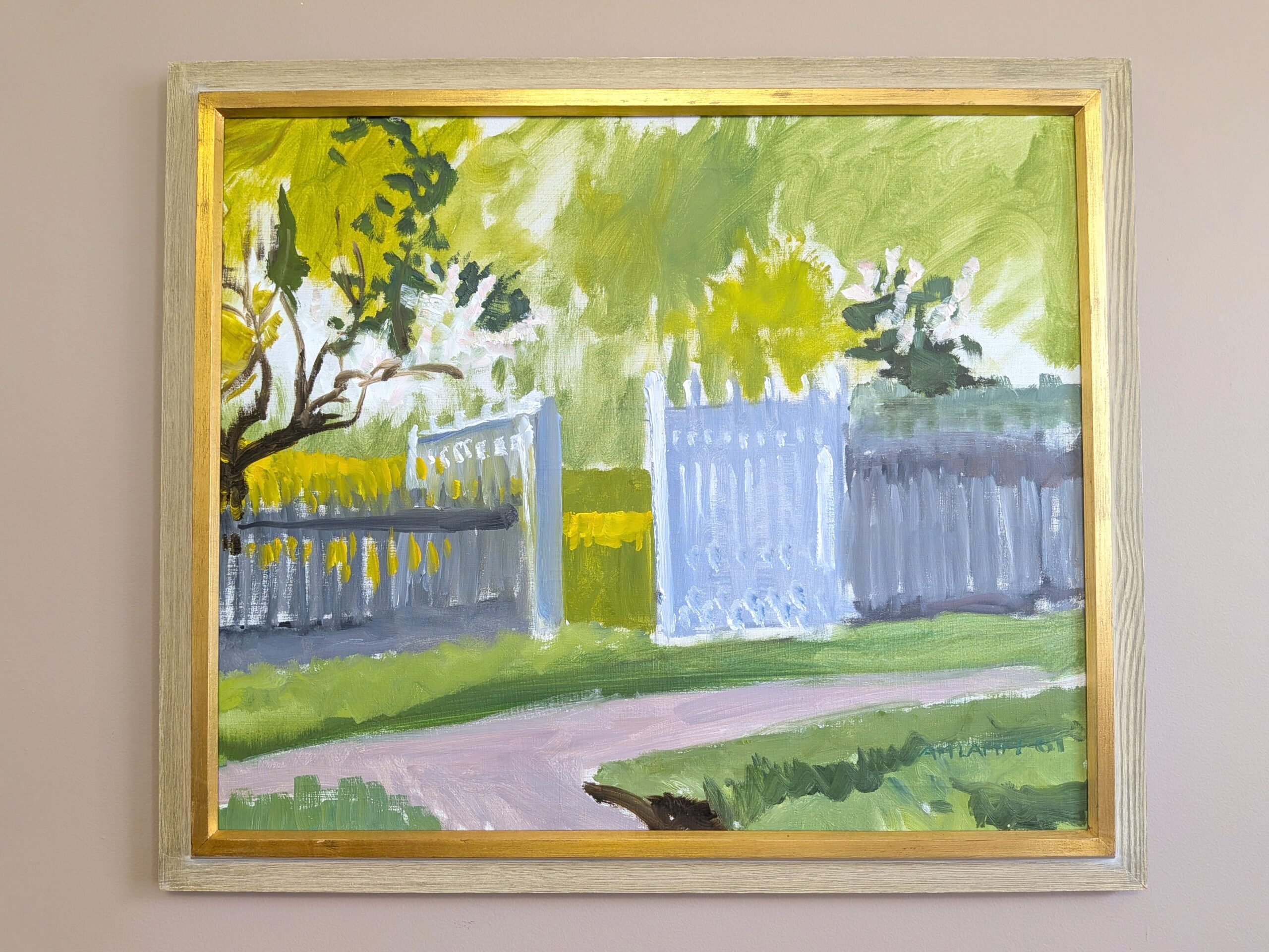 Garden Gate in Spring