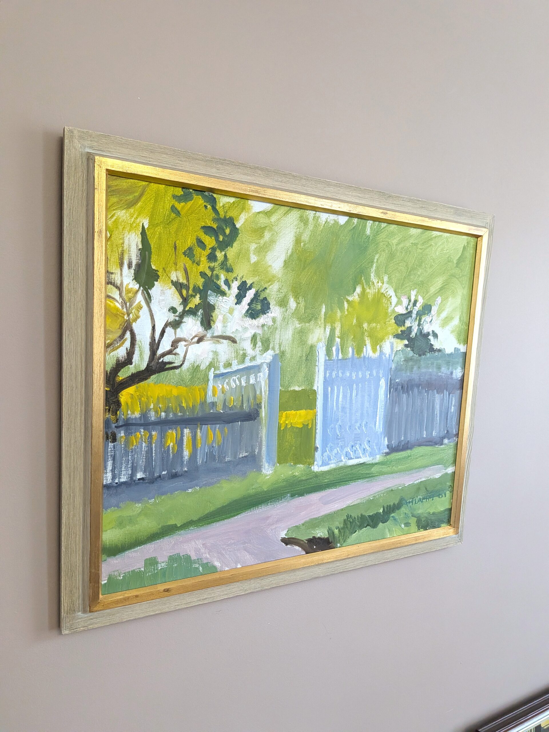 Garden Gate in Spring - Image 4