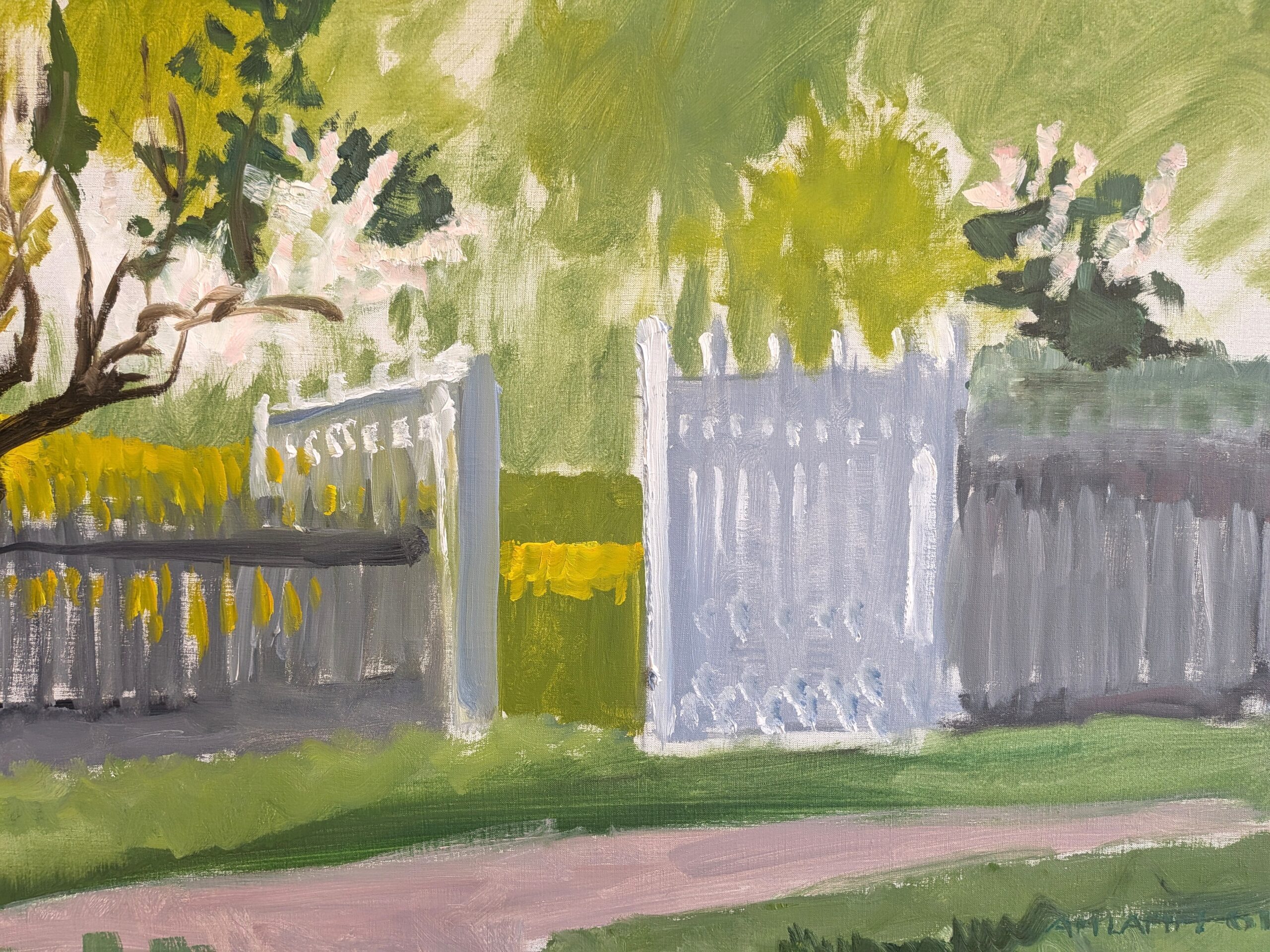 Garden Gate in Spring - Image 8