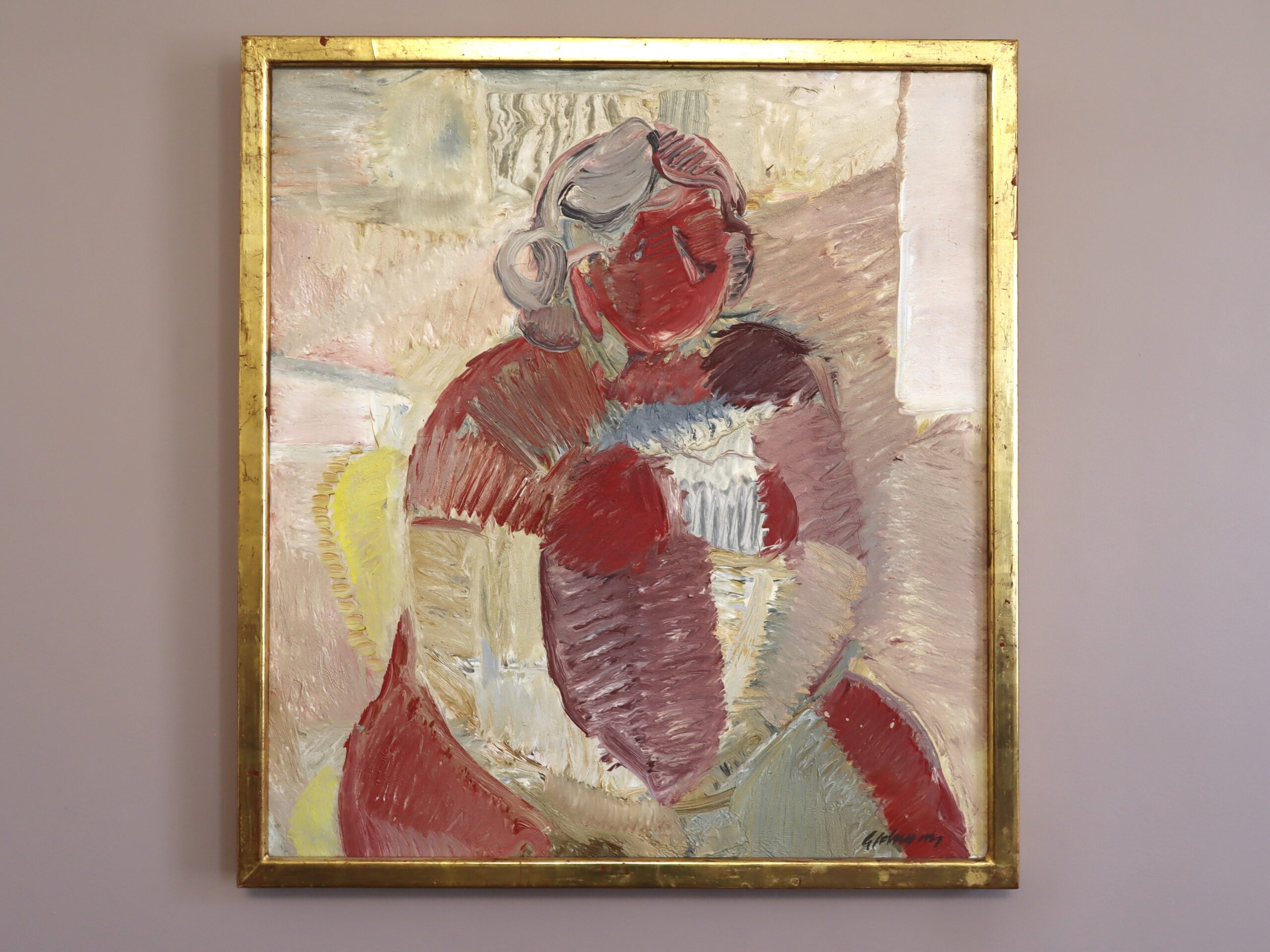 Portrait in Crimson