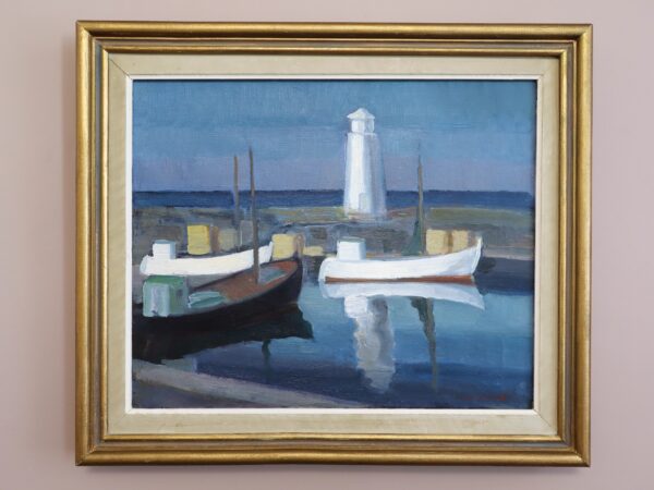 Harbour in Blue